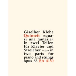 Klavierquintett - Klebe, Giselher