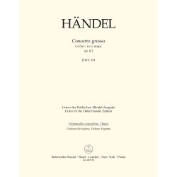 Concerto grosso - H&auml;ndel, Georg Friedrich