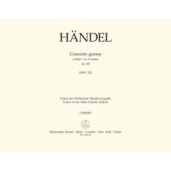Concerto grosso - H&auml;ndel, Georg Friedrich