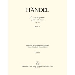 Concerto grosso - H&auml;ndel, Georg Friedrich
