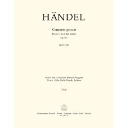 Concerto grosso - H&auml;ndel, Georg Friedrich