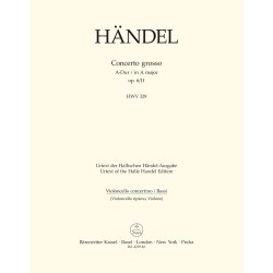 Concerto grosso - H&auml;ndel, Georg Friedrich