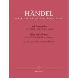 Three Trio Sonatas - H&auml;ndel, Georg Friedrich