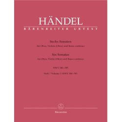 Six Sonatas - H&auml;ndel, Georg Friedrich