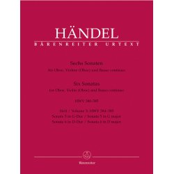 Six Sonatas - H&auml;ndel, Georg Friedrich