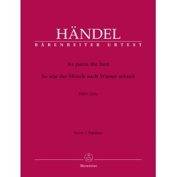 As pants the hart - H&auml;ndel, Georg Friedrich