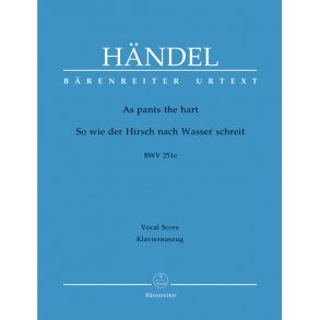 As pants the hart - Händel, Georg Friedrich