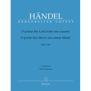 O praise the Lord with one consent - Händel, Georg Friedrich
