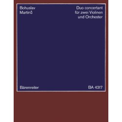 Duo concertant - Martinu, Bohuslav