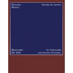 Sonata da camera - Martinu, Bohuslav