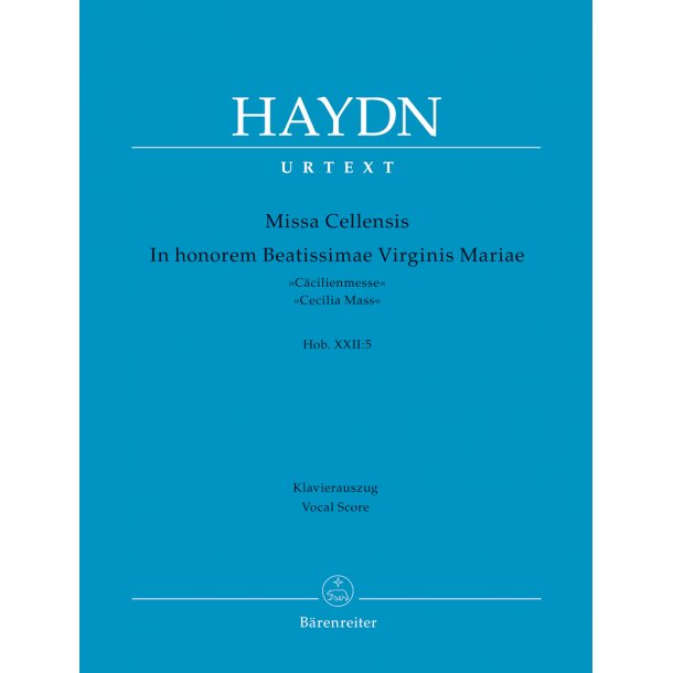 Missa Cellensis in honorem Beatissimae Virginis Mariae - Haydn, Joseph