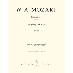 Symphony - Mozart, Wolfgang Amadeus