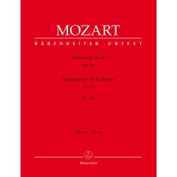 Symphony - Mozart, Wolfgang Amadeus