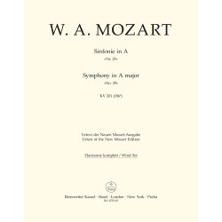 Symphony - Mozart, Wolfgang Amadeus