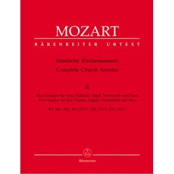 Complete Church Sonatas - Mozart, Wolfgang Amadeus
