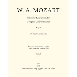 Complete Church Sonatas - Mozart, Wolfgang Amadeus