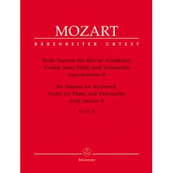Six Sonatas - Mozart, Wolfgang Amadeus