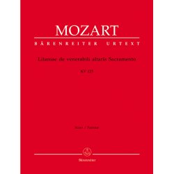 Litaniae de venerabili altaris Sacramento - Mozart, Wolfgang Amadeus