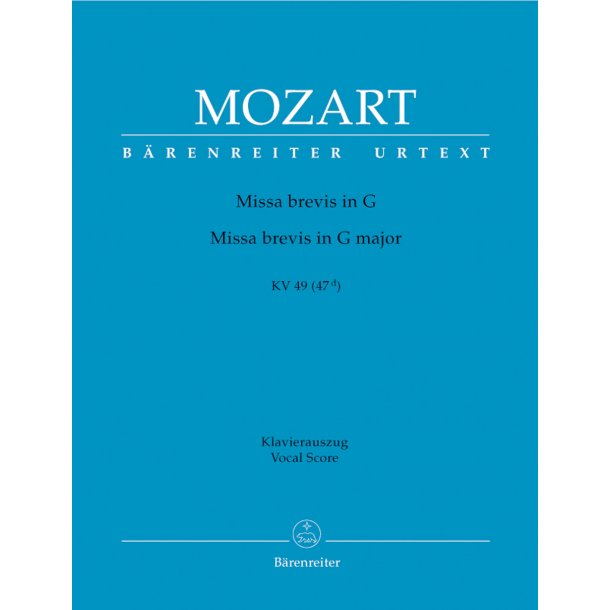Missa brevis - Mozart, Wolfgang Amadeus