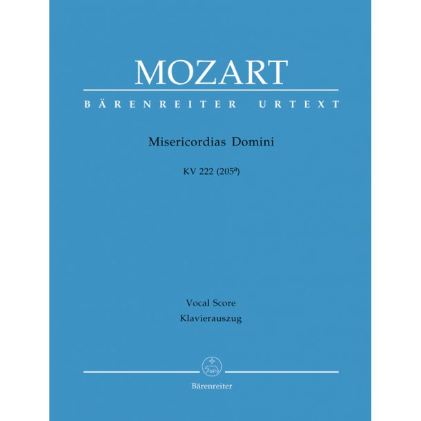 Misericordias Domini - Mozart, Wolfgang Amadeus