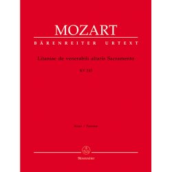 Litaniae de venerabili altaris Sacramento - Mozart, Wolfgang Amadeus