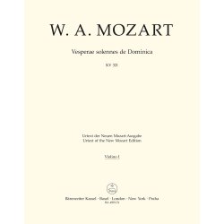 Vesperae solennes de Dominica - Mozart, Wolfgang Amadeus