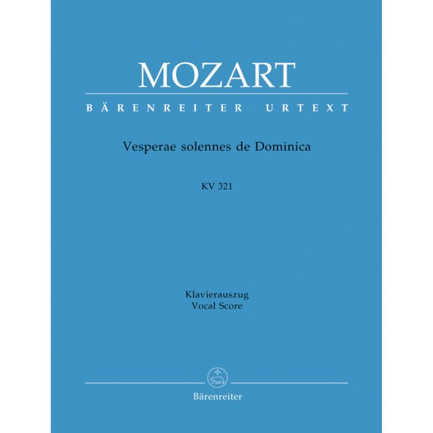 Vesperae solennes de Dominica - Mozart, Wolfgang Amadeus