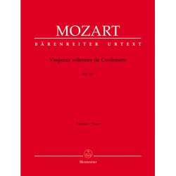 Vesperae solennes de Confessore - Mozart, Wolfgang Amadeus