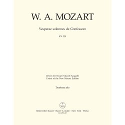 Vesperae solennes de Confessore - Mozart, Wolfgang Amadeus