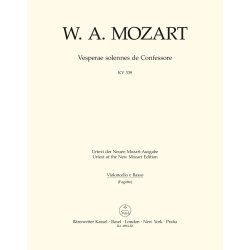 Vesperae solennes de Confessore - Mozart, Wolfgang Amadeus