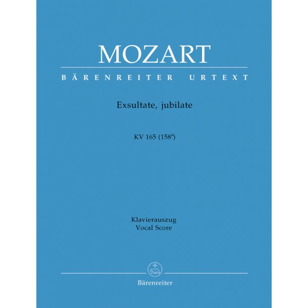 Exsultate, jubilate - Mozart, Wolfgang Amadeus