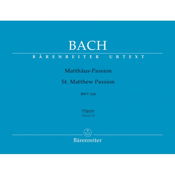 St. Matthew Passion - Bach, Johann Sebastian