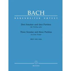 Three Sonatas and three Partitas - Bach, Johann Sebastian