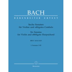 Six Sonatas - Bach, Johann Sebastian