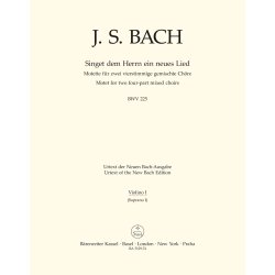 Singet dem Herrn ein neues Lied - Bach, Johann Sebastian