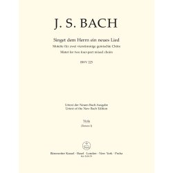 Singet dem Herrn ein neues Lied - Bach, Johann Sebastian