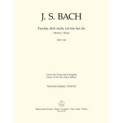F&uuml;rchte dich nicht, ich bin bei dir - Bach, Johann Sebastian