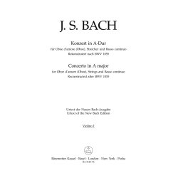 Concerto - Bach, Johann Sebastian