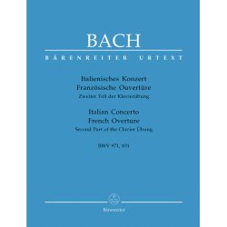 Italian Concerto / French Overture - Bach, Johann Sebastian