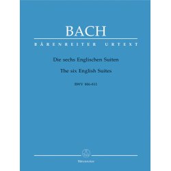 The Six English Suites - Bach, Johann Sebastian