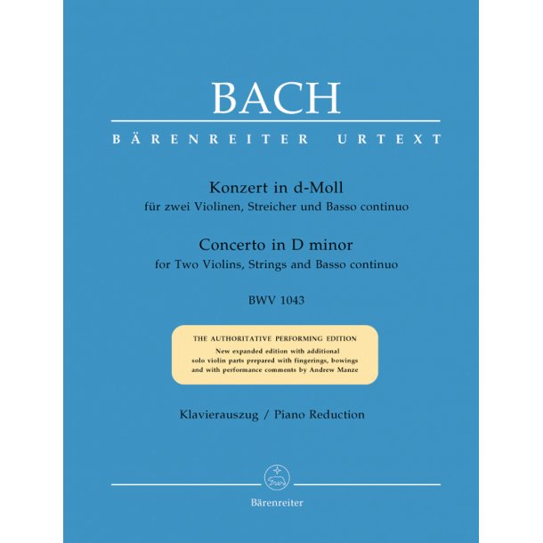 Double Concerto - Bach, Johann Sebastian