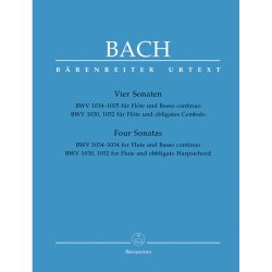 Four Sonatas - Bach, Johann Sebastian