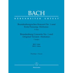Brandenburg Concerto No. 1 and Original Version "Sinfonia" - Bach, Johann Sebastian