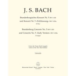 Brandenburg Concerto No. 5 and Concerto No. 5 "Early Version" - Bach, Johann Sebastian