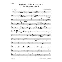 Brandenburg Concerto No. 5 and Concerto No. 5 "Early Version" - Bach, Johann Sebastian
