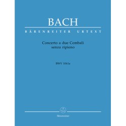 Concerto a due Cembali senza ripieno - Bach, Johann Sebastian