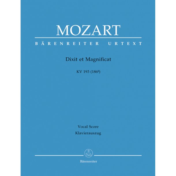 Dixit et Magnificat - Mozart, Wolfgang Amadeus