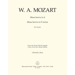 Missa brevis - Mozart, Wolfgang Amadeus