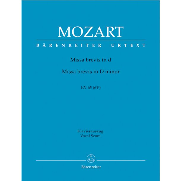 Missa brevis - Mozart, Wolfgang Amadeus