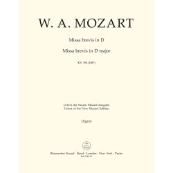 Missa brevis - Mozart, Wolfgang Amadeus